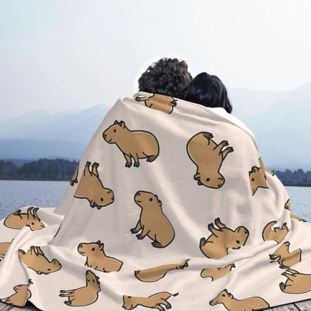 Capybara Blanket (Small Capybara)
